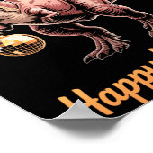 Happy New Year 2026 Dinosaur Funny Dino Tee For Ad Poster (Ecke)