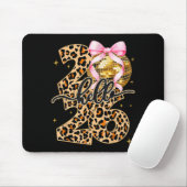 Happy New Year 2026 Disco Ball Bow New Year's Eve Mousepad (Mit Mouse)