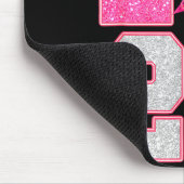 Happy New Year 2026 Disco Ball Nk Coquette Bow Fam Mousepad (Ecke)