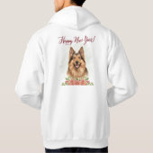 Happy New Year 2026 Dog Lover Hoodie (Rückseite)