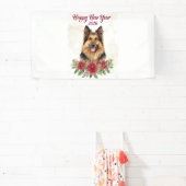 Happy New Year 2026 Dog Theme Banner (InSitu)