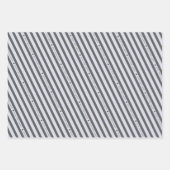 Happy New Year 2026 Elegant Wrapping Geschenkpapier Set (Vorderseite 3)