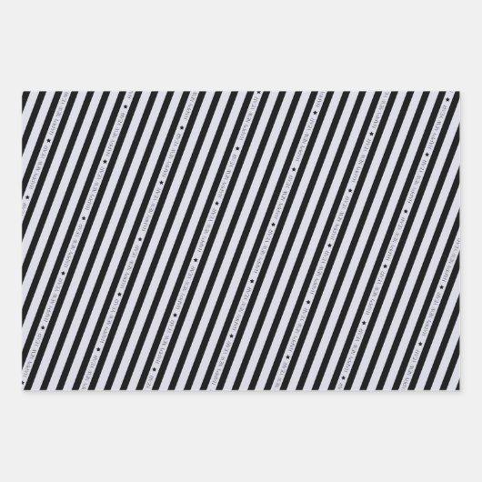 Happy New Year 2026 Elegant Wrapping Geschenkpapier Set (Vorderseite 2)