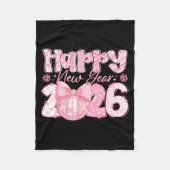Happy New Year 2026 Eve Party Family Matching Men Fleecedecke (Vorderseite)