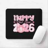 Happy New Year 2026 Eve Party Family Matching Men  Mousepad (Mit Mouse)