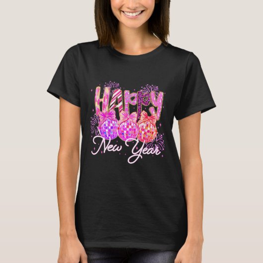 Happy New Year 2026 Family Celebration New Years E T-Shirt (Vorderseite)