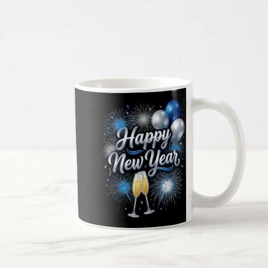 Happy New Year 2026 Family Matching New Year Eve P Kaffeetasse (Rechts)