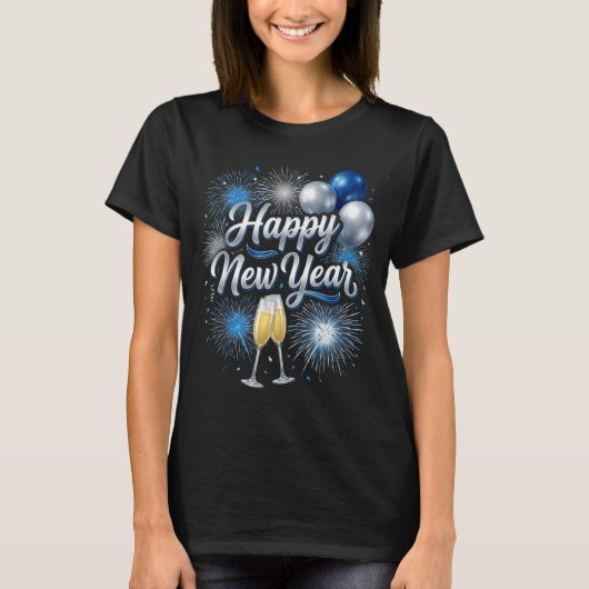 Happy New Year 2026 Family Matching New Year Eve P T-Shirt (Vorderseite)