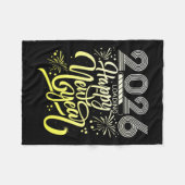 Happy New Year 2026 Fireworks Loading New Years Ev Fleecedecke (Vorderseite (Horizontal))