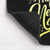 Happy New Year 2026 Fireworks Loading New Years Ev Mousepad (Ecke)