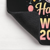 Happy New Year 2026 Fireworks New Year's Eve Party Mousepad (Ecke)