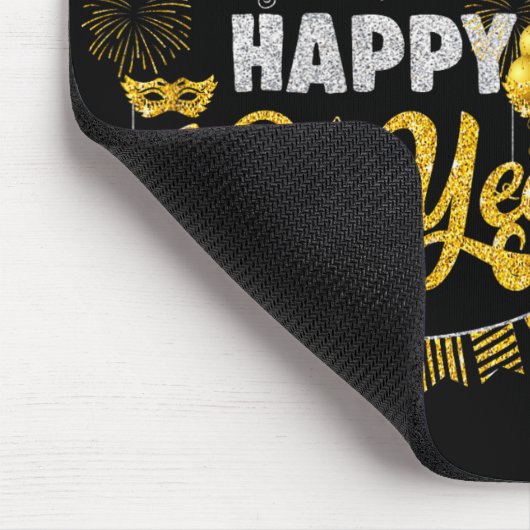 Happy New Year 2026 Fireworks New Years Eve Party  Mousepad (Ecke)