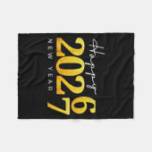 Happy New Year 2026 Funny 67 New Year Countdown Si Fleecedecke (Vorderseite (Horizontal))