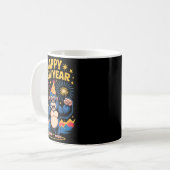 Happy New Year 2026 Funny Kids Bigfoot Lovers Part Kaffeetasse (Vorderseite Links)