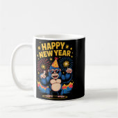Happy New Year 2026 Funny Kids Bigfoot Lovers Part Kaffeetasse (Links)