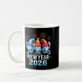 Happy New Year 2026 Gnomes Family Party New Years  Kaffeetasse (Links)