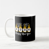 Happy New Year 2026 Gnomes Leopard Print Gnomies G Kaffeetasse (Links)