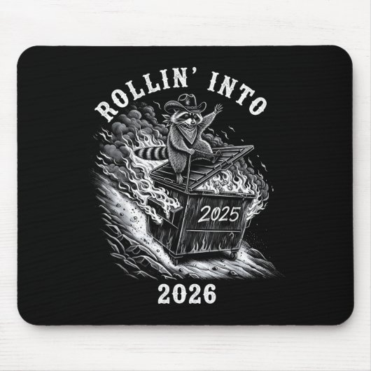 Happy New Year 2026 Goodbye 2025 Hello 2026 Family Mousepad (Vorne)