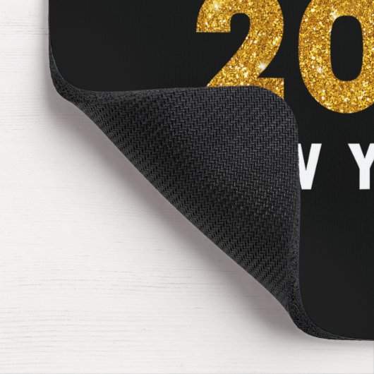Happy New Year 2026 Goodbye 2025 Hello 2026  Mousepad (Ecke)