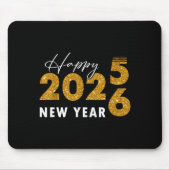 Happy New Year 2026 Goodbye 2025 Hello 2026 Mousepad (Vorne)