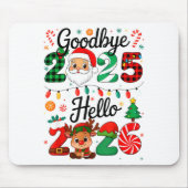 Happy New Year 2026 Goodbye 2025 Hello 2026  Mousepad (Vorne)