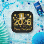Happy New Year 2026 Holiday Pappteller (Party)