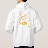 Happy New Year 2026 Hoodie (Rückseite)