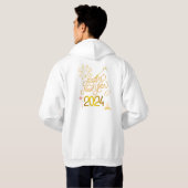 Happy New Year 2026 Hoodie (Schwarz voll)
