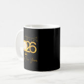 Happy New Year 2026  Kaffeetasse (Vorderseite Links)