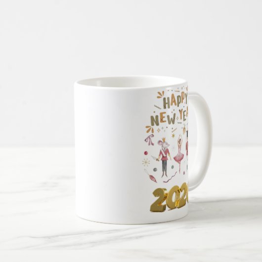 happy new year 2026 kaffeetasse (VorderseiteRechts)