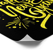 Happy New Year 2026 Loading Fireworks Party Premiu Poster (Ecke)