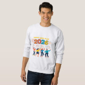 Happy New Year 2026 Men’s Holiday Gift Sweatshirt (Vorne ganz)