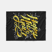 Happy New Year 2026 Men Women Kids New Year Eve Pa Fleecedecke (Vorderseite (Horizontal))