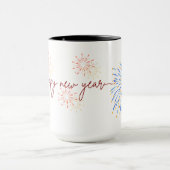 Happy New Year 2026 Mug – Fireworks & Celebration Tasse (Zentrum)