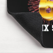 Happy New Year 2026 New Year's Eve Party 67 Six Se Mousepad (Ecke)