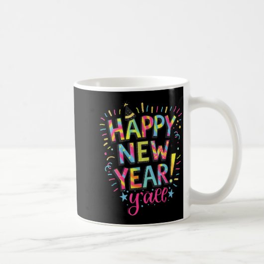 Happy New Year 2026 New Years Eve Party Countdown  Kaffeetasse (Rechts)