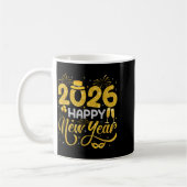 Happy New Year 2026 New Years Eve Party Countdown  Kaffeetasse (Links)