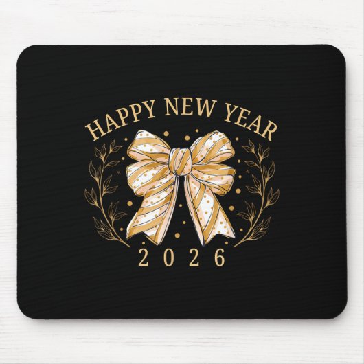 Happy New Year 2026 New Years Eve Party Countdown Mousepad (Vorne)