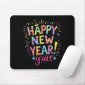 Happy New Year 2026 New Years Eve Party Countdown Mousepad (Mit Mouse)