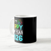 Happy New Year 2026 Nye Party - Funny New Years Ev Kaffeetasse (Vorderseite Links)