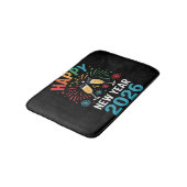 Happy New Year 2026 Party Funny New Years Eve 2026 Badematte (Schrägansicht)