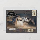 Happy New Year 2026 Postcard Postkarte (Vorne/Hinten)