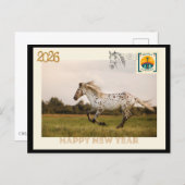 Happy New Year 2026 Postcard Postkarte (Vorne/Hinten)