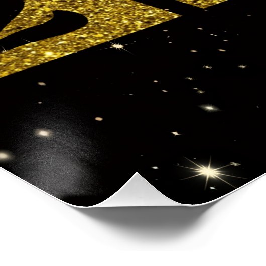 Happy New Year 2026 Poster (Ecke)