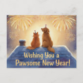 HAPPY NEW YEAR 2026  POSTKARTE (Vorderseite)