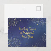 HAPPY NEW YEAR 2026  POSTKARTE (Vorne/Hinten)