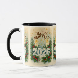 happy new year 2026 premiumcoffee mug tasse