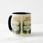 happy new year 2026 premiumcoffee mug tasse (Vorderseite Links)