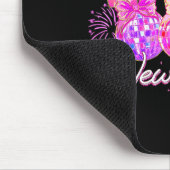 Happy New Year 2026 Preppy New Years Nk Coquette B Mousepad (Ecke)