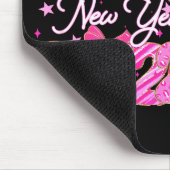 Happy New Year 2026 Preppy New Years Nk Coquette B Mousepad (Ecke)